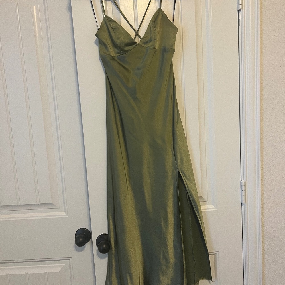 Hello Molly Sage Green Wedding Gown